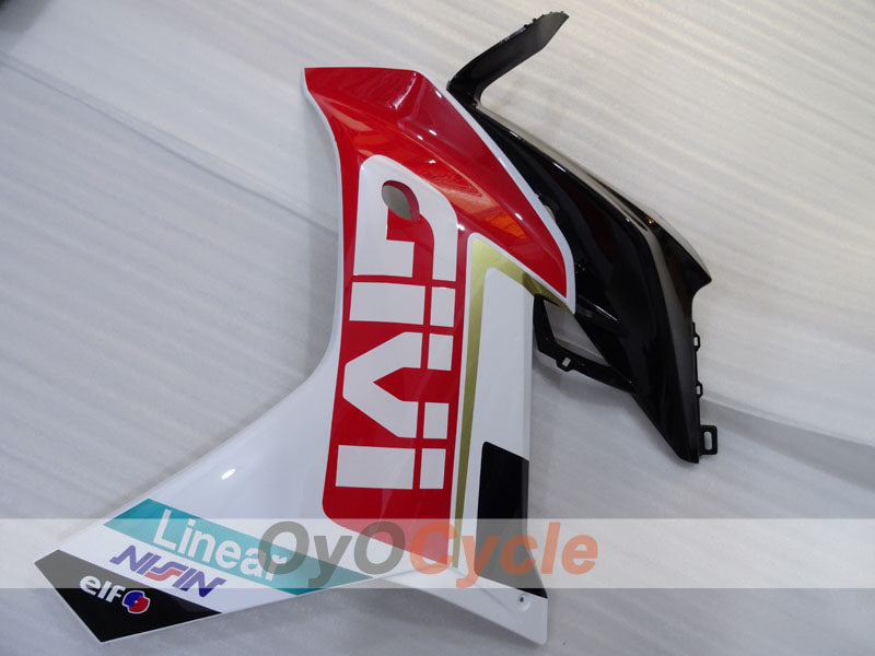 Verkleidungssatz mit Einspritzung für 11-13 CBR600F - Rot, Weiß, Schwarz - MICHELIN, Repsol #OYO87906322