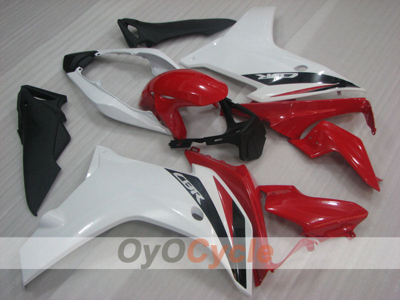 Verkleidungssatz mit Einspritzung für 11-13 CBR600F - Rot, Weiß - MICHELIN, Repsol #OYO87906324
