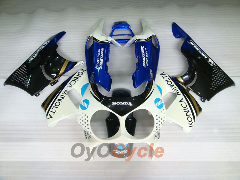 Verkleidungssatz für CBR900RR 92-93 - Blau, Weiß, Schwarz - MICHELIN #OYO87906333 Zweitbild