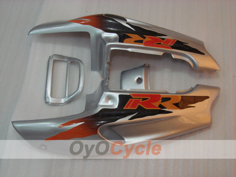 Verkleidungssatz für CBR900RR 94-95 - Orange, Silber - Werksstil #OYO87906337