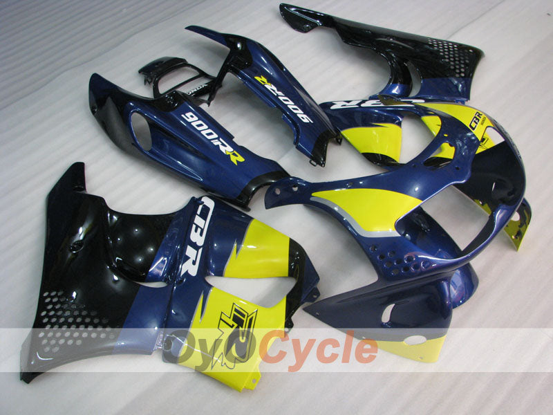 Verkleidungssatz für CBR900RR 94-95 - Gelb, Blau, Schwarz - Werksstil #OYO87906342 Hauptbild