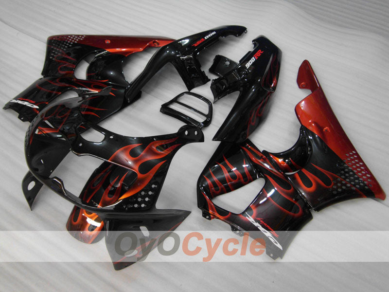 Verkleidungssatz für 94-95 CBR900RR - Orange, Schwarz - Flame #OYO87906343 Hauptbild