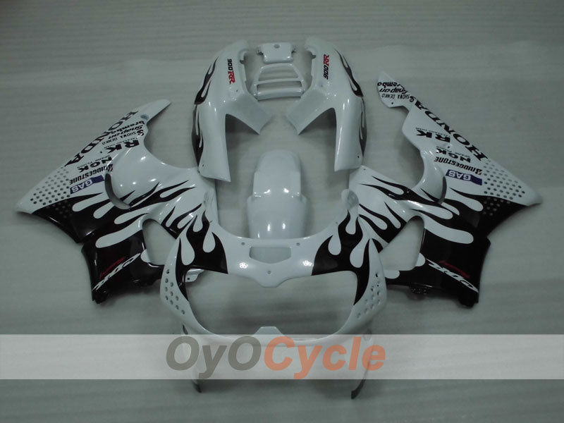 Verkleidungssatz für 94-95 CBR900RR - Weiß, Schwarz - Flame #OYO87906345 Zweitbild