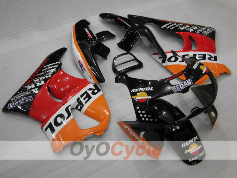 Verkleidungssatz für 94-95 CBR900RR - Schwarz - Repsol #OYO87906348 Hauptbild