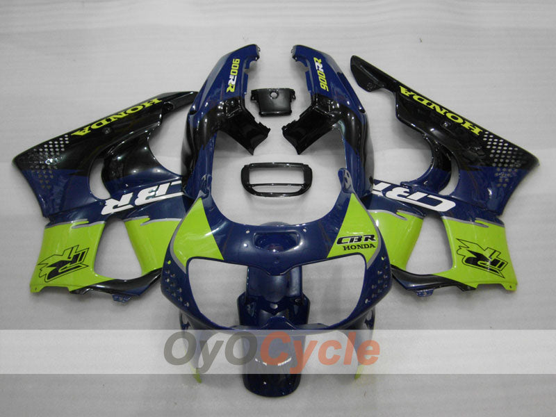 Verkleidungssatz für 94-95 CBR900RR - Grün, Blau, Schwarz - Werksdesign #OYO87906349 Zweitbild
