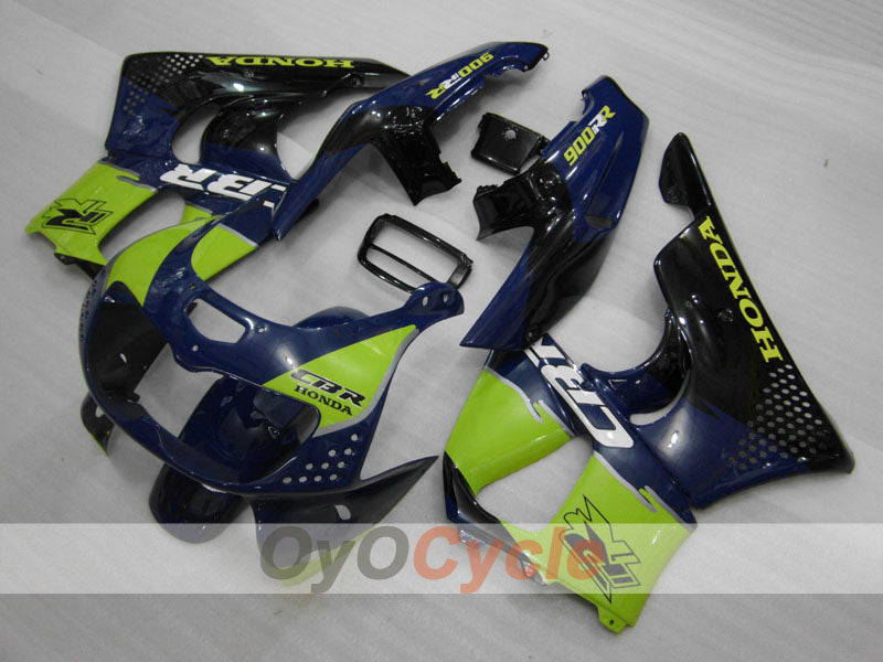 Verkleidungssatz für 94-95 CBR900RR - Grün, Blau, Schwarz - Werksdesign #OYO87906349 Hauptbild