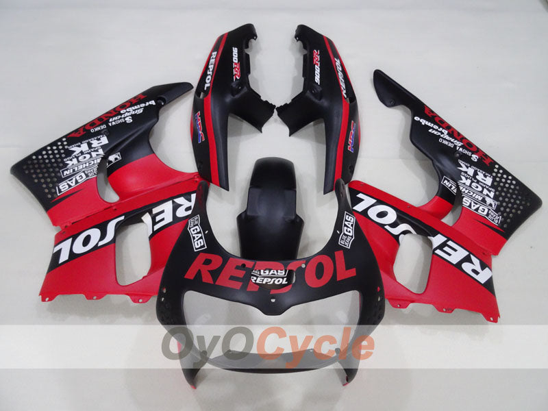 Verkleidungssatz für 94-95 CBR900RR - Rot, Schwarz - Repsol #OYO87906354 Zweitbild