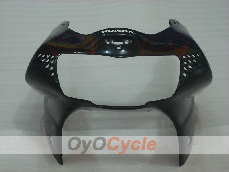 Verkleidungssatz für 98-99 CBR919RR	 - Rot, Schwarz - Flamme #OYO87906365