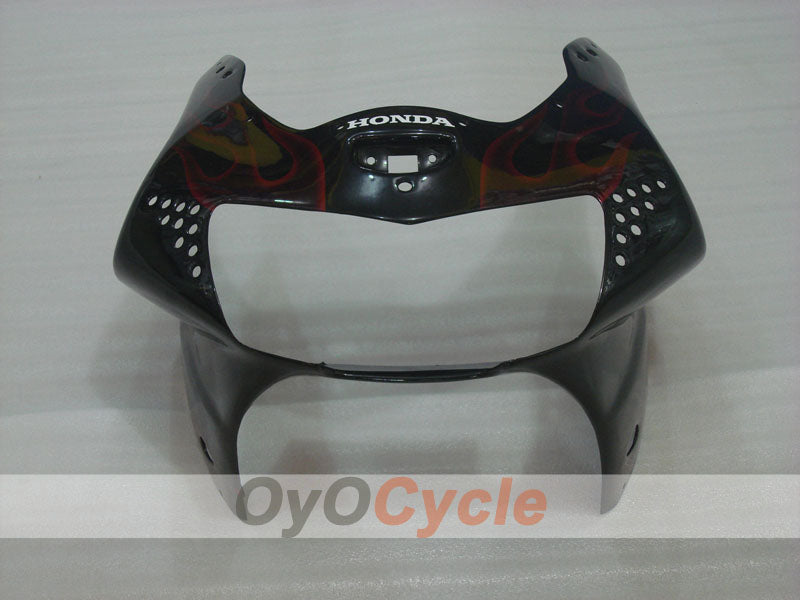 Verkleidungssatz für 98-99 CBR919RR	 - Rot, Schwarz - Flamme #OYO87906365