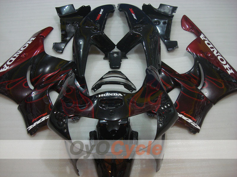 Verkleidungssatz für 98-99 CBR919RR	 - Rot, Schwarz - Flamme #OYO87906365 Zweitbild