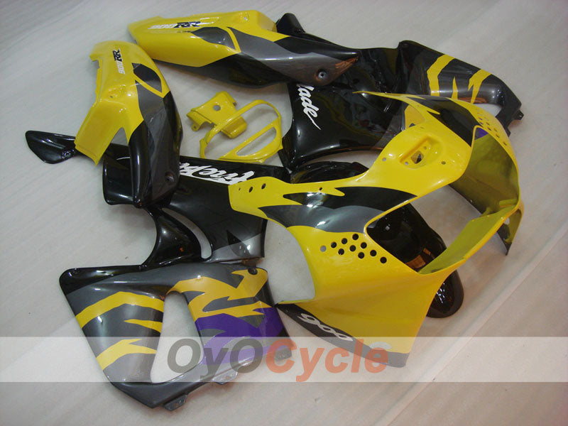 Verkleidungssatz für CBR919RR 98-99	 - Gelb, Schwarz, Grau - Werksstil #OYO87906369 Zweitbild