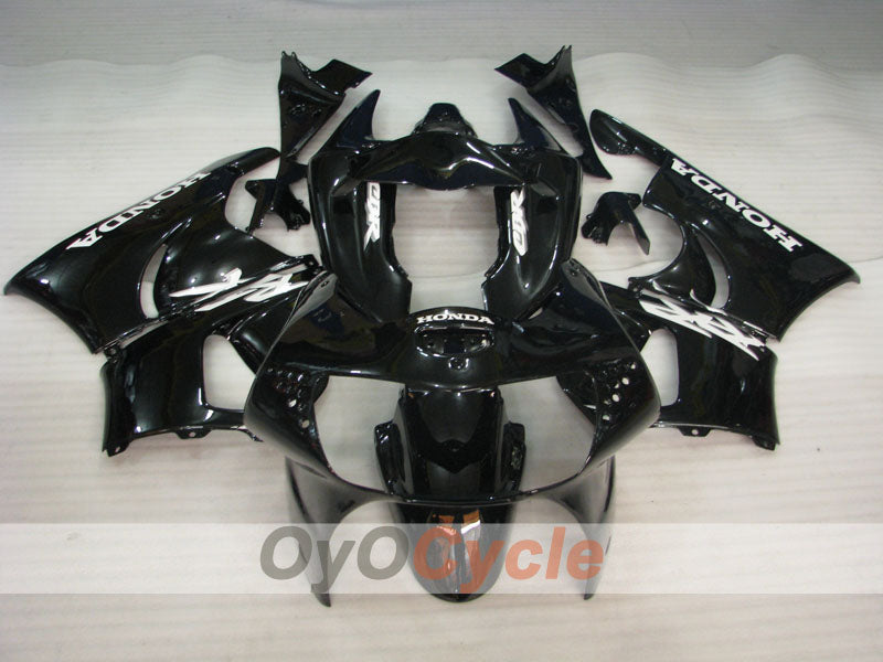 Verkleidungssatz für CBR919RR 98-99	 - Schwarz - Flammenmuster #OYO87906373