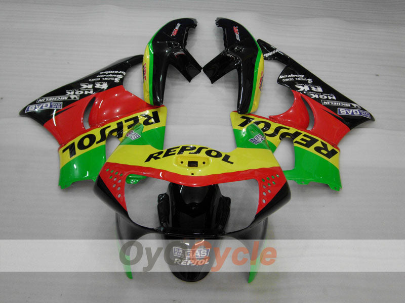 Verkleidungssatz für 98-99 CBR919RR	 - Rot, Gelb, Grün - Repsol #OYO87906383 Zweitbild