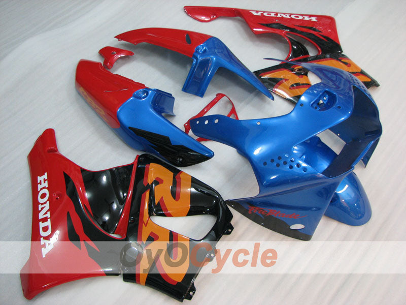 Verkleidungssatz für 98-99 CBR919RR	 - Rot, Blau, Schwarz - Werksdesign #OYO87906387 Hauptbild
