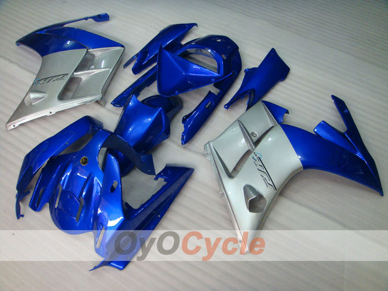Verkleidungssatz für 02-06 FJR1300 - Blau, Silber - Werksstil #OYO87906393