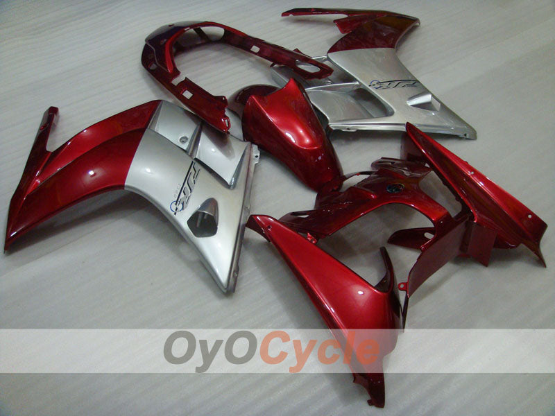 Verkleidungssatz für 02-06 FJR1300 - Weinrot, Silber - Werksstil #OYO87906395 Zweitbild