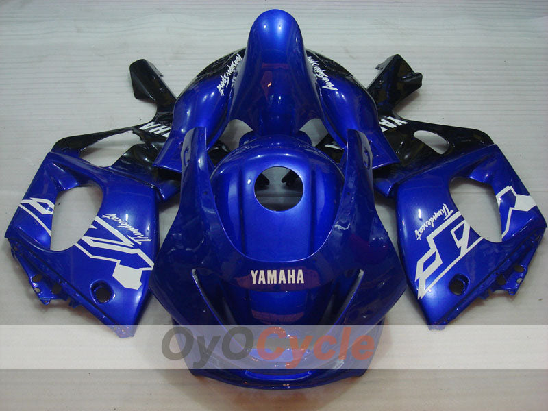 Spritzguss-Verkleidungssatz für 97-07 YZF600R - Blau, Schwarz - Werksstil #OYO87906401 Zweitbild