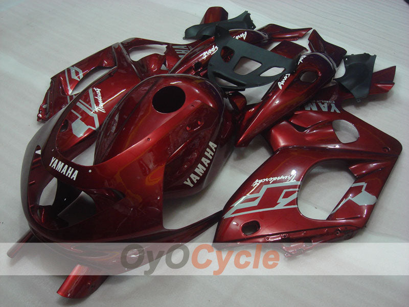 Spritzguss-Verkleidungssatz für 97-07 YZF600R - Weinrot - Werksstil #OYO87906403 Hauptbild