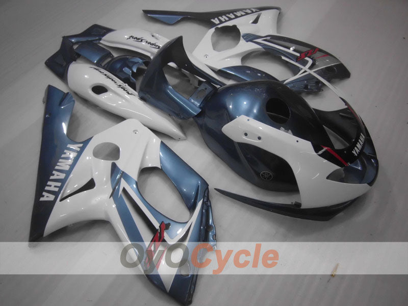 Einspritzverkleidungs-Kit für YZF600R 97-07 - Weiß, Grau - Werksstil #OYO87906412 Zweitbild