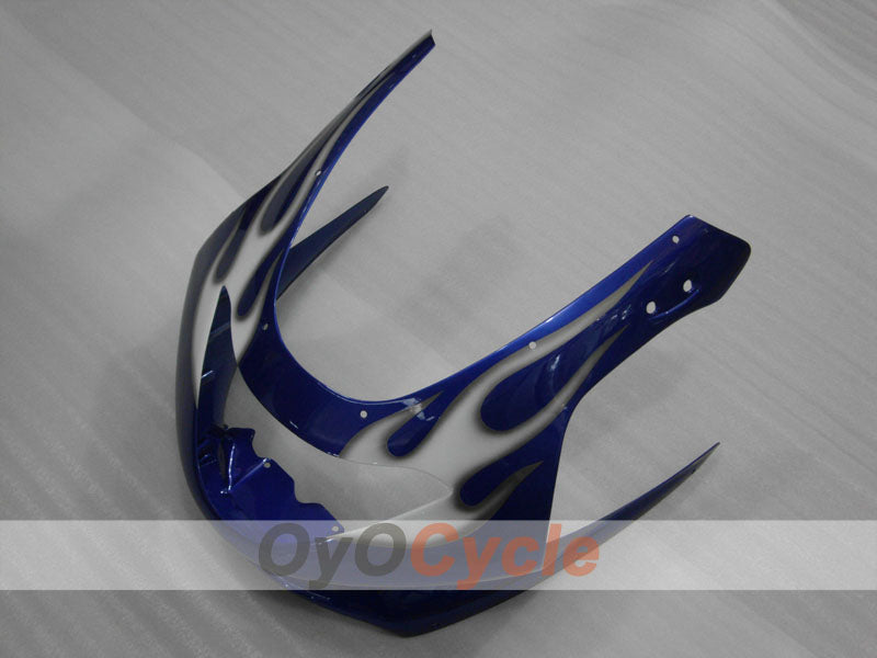 Einspritzverkleidungs-Kit für YZF600R 97-07 - Blau, Weiß - Individuell gestaltbar #OYO87906413