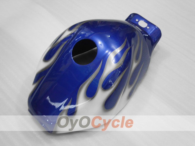Einspritzverkleidungs-Kit für YZF600R 97-07 - Blau, Weiß - Individuell gestaltbar #OYO87906413