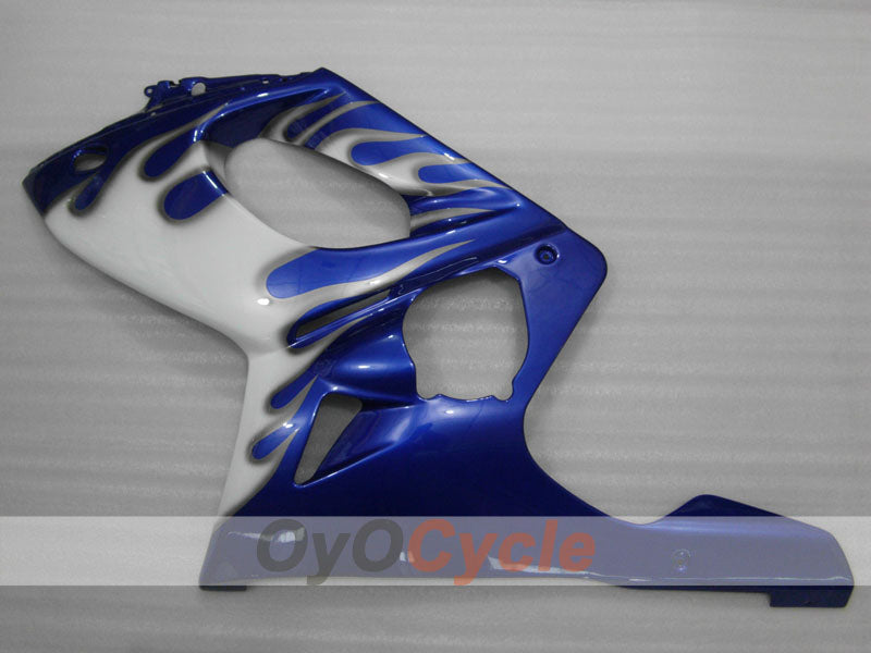Einspritzverkleidungs-Kit für YZF600R 97-07 - Blau, Weiß - Individuell gestaltbar #OYO87906413