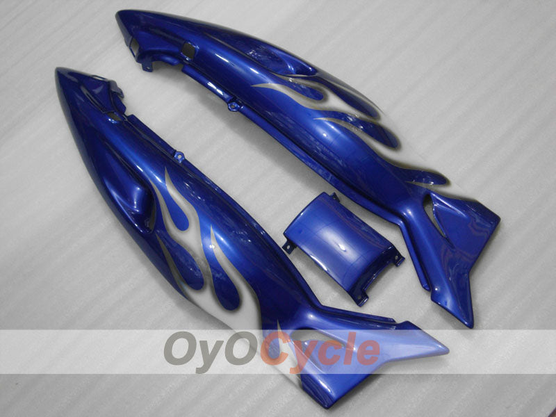 Einspritzverkleidungs-Kit für YZF600R 97-07 - Blau, Weiß - Individuell gestaltbar #OYO87906413