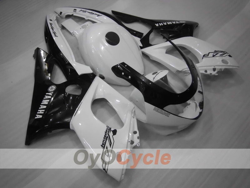Einspritzverkleidungs-Kit für YZF600R 97-07 - Weiß, Schwarz - Werksstil #OYO87906416 Hauptbild