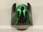 Einspritzverkleidungssatz für YZF600R 97-07 - Grün, Schwarz - Flamme #OYO87906422