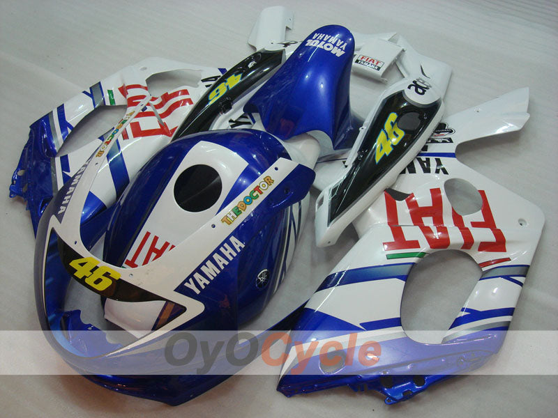 Einspritzverkleidungssatz für YZF600R 97-07 - Blau, Weiß - FIAT #OYO87906424 Hauptbild