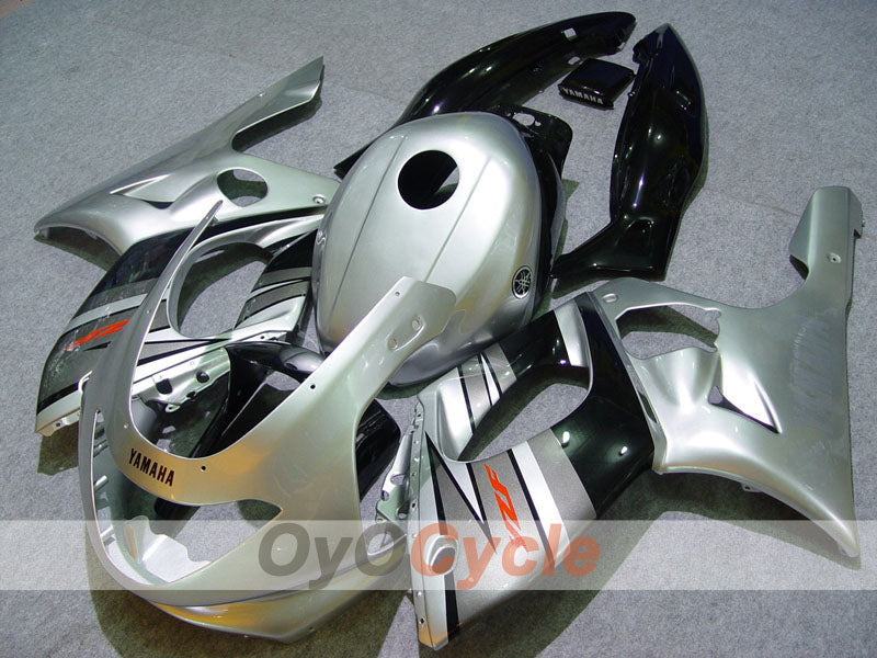 Einspritzverkleidungssatz für YZF600R 97-07 - Schwarz, Silber - Werksdesign #OYO87906430 Hauptbild