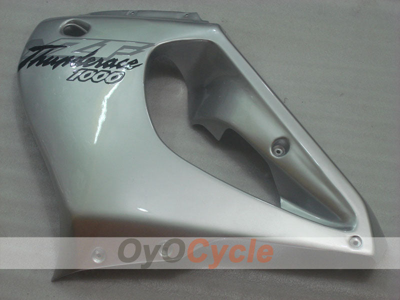 Verkleidungssatz für 97-07 YZF1000R - Schwarz, Silber - Werksstil #OYO87906435