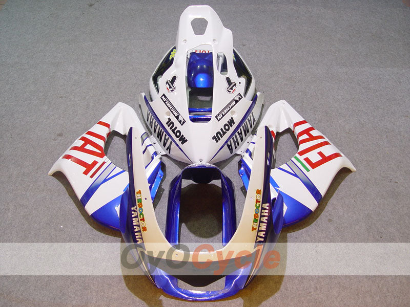 Verkleidungssatz für 97-07 YZF1000R - Blau, Weiß - FIAT #OYO87906437 Zweitbild