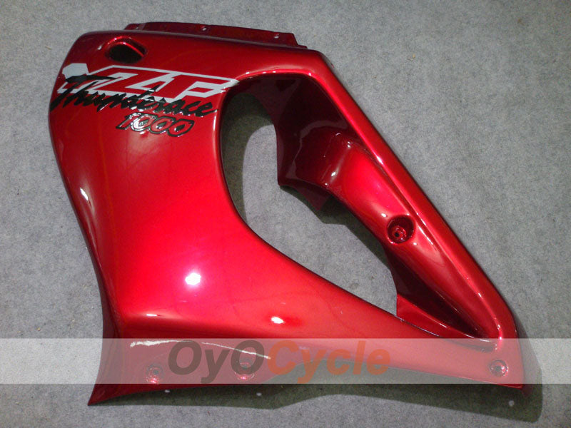 Verkleidungssatz für 97-07 YZF1000R - Rot - Werksstil #OYO87906445
