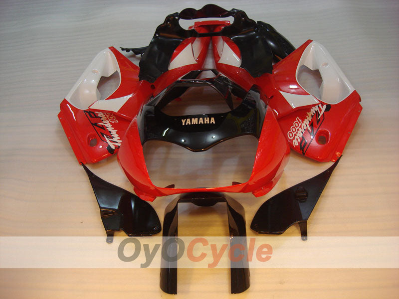 Verkleidungssatz für 97-07 YZF1000R - Rot, Schwarz - Werksstil #OYO87906447 Zweitbild