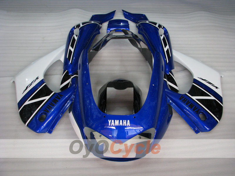 Verkleidungssatz für 97-07 YZF1000R - Blau, Weiß, Schwarz - Werksstil #OYO87906451 Zweitbild