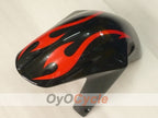 Verkleidungssatz für 01-03 GSX R600, Spritzguss - Rot, Schwarz - Werksstil, individuell anpassbar #OYO87905079