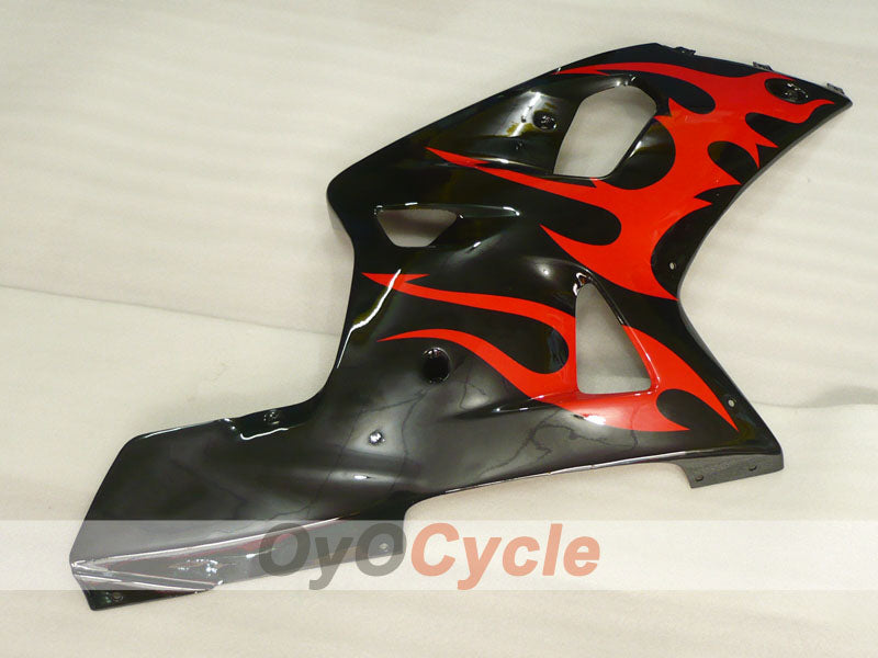 Verkleidungssatz für 01-03 GSX R600, Spritzguss - Rot, Schwarz - Werksstil, individuell anpassbar #OYO87905079