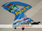 Einspritz-Verkleidungssatz für GSX R600 08-10 - Blau, Schwarz - Rizla+ #OYO87901673