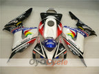 Verkleidungssatz für Einspritzermodelle der CBR1000RR 06-07 - Weiß, Schwarz - Lee #OYO87900615