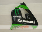 Verkleidungssatz für 02-03 NINJA ZX-9R - Grün, Schwarz - Monster #OYO87903051