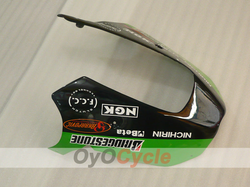 Verkleidungssatz für 02-03 NINJA ZX-9R - Grün, Schwarz - Monster #OYO87903051