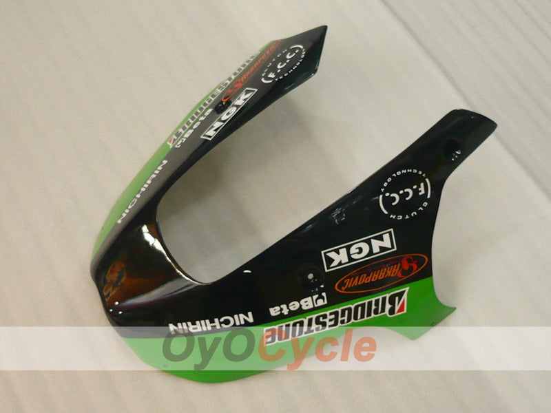 Verkleidungssatz für 02-03 NINJA ZX-9R - Grün, Schwarz - Monster #OYO87903051