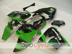 Verkleidungssatz für 02-03 NINJA ZX-9R - Grün, Schwarz - Monster #OYO87903051