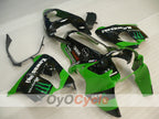 Verkleidungssatz für 02-03 NINJA ZX-9R - Grün, Schwarz - Monster #OYO87903051