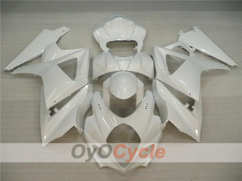 Einspritz-Verkleidungssatz für 07-08 GSX R1000 - Weiß - Factory Style #OYO87902089 Zweitbild