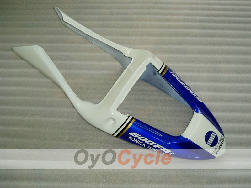 Einspritzverkleidungssatz für 01-03 CBR600F4i - Weiß, Schwarz - Konica Minolta, MICHELIN #OYO87900160
