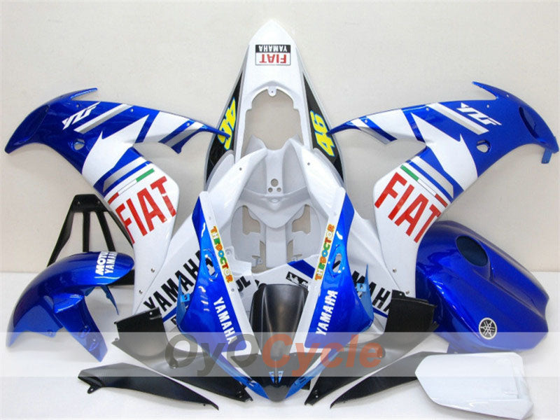 Verkleidungssatz für 04-06 YZF-R1 - Blau, Weiß - FIAT #OYO87900819 Hauptbild