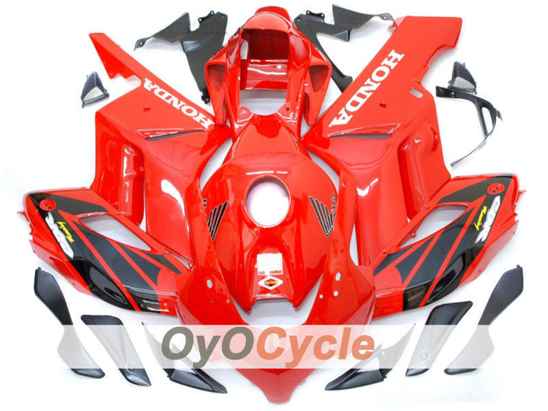 Einspritzverkleidungsset für 04-05 CBR1000RR - Rot, Schwarz - Werksstil #OYO87900514