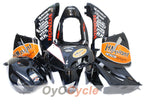 Verkleidungssatz für Einspritzermodelle 05-06 CBR600RR - Orange, Schwarz - Castrol, HM Plant #OYO87900252